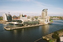 Salford Quays, Manchester Wallpaper