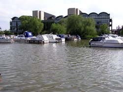 The University of Lincoln and Brayford Wharf Wallpaper