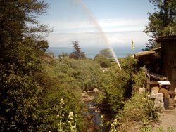 Fountain in the Gorge, Lynmouth Wallpaper