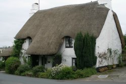 Thatched House in Abbotskerswell, Devon Wallpaper