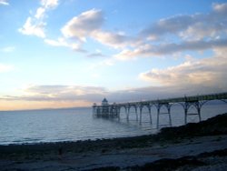 Clevedon Pier, Somerset Wallpaper