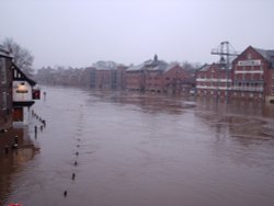 York Floods Wallpaper