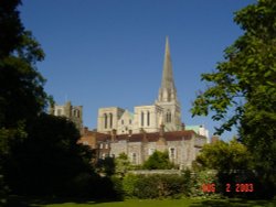 Chichester Cathedral, Chichester, West Sussex Wallpaper