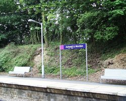 Ashwell Station Platform Wallpaper