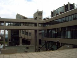 City within a City, Leeds University. Wallpaper