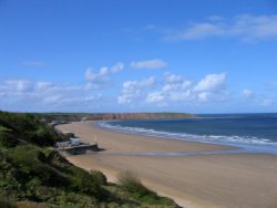 Filey Bay, North Yorkshire. May 2005 Wallpaper