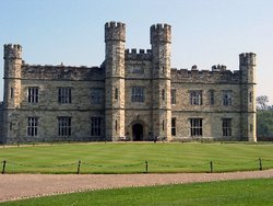 Leeds Castle. 18th century portion Wallpaper