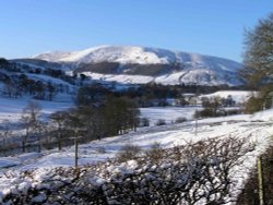 Hodder Valley near Dunsop Bridge, Lancashire Wallpaper