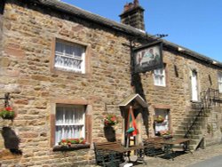 'Hark to Bounty' Inn at Slaidburn, Hodder Valley, Lancashire Wallpaper