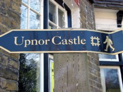 Upnor Castle Sign Wallpaper