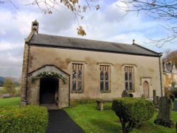 Church at Whitewell, Hodder Valley, Lancashire Wallpaper