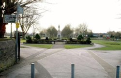 War Memorial in Trowbridge Town Park, Wiltshire Wallpaper