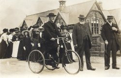 Procession at Tarleton (Whit Sunday ?) (about 1920), Lancashire Wallpaper