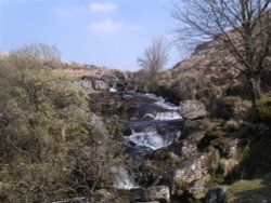 River Teign. Dartmoor Wallpaper