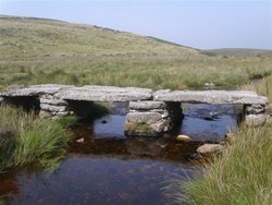 Teignhead Clapper. Dartmoor Wallpaper