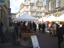 French Market, Lancaster. May 2005 Wallpaper