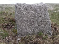 2 mile stone. Dartmoor Wallpaper