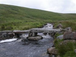 Avon Clapper. Dartmoor Wallpaper