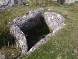 Grims Grave. Dartmoor Wallpaper