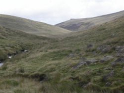 Looking down the river Okemont. Dartmoor Wallpaper