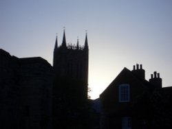 Lincoln Cathedral Tower Wallpaper