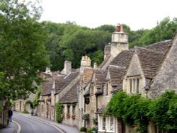 Castle Combe, Wiltshire. Summer 2004