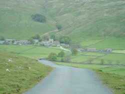 Typical village, Yorkshire Dales Wallpaper