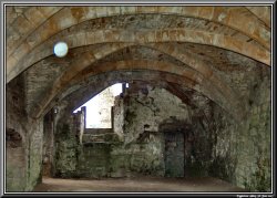 Inside Egglestone Abbey, showing possible 'Spirit Orb'... 5th June 2005 Wallpaper