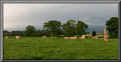 Long Meg & Her Daughters Stone Circle...Near Penrith, Cumbria. Wallpaper