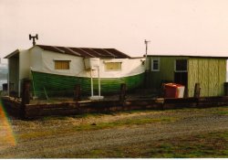 Boat/House at Sandscale Haws Barrow in Furness Wallpaper