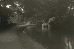 Canal at Uppermill Wallpaper