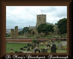 St. mary's Churchyard in Scarborough in Yorkshire Wallpaper