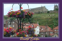 The beautiful town of Whitby in Yorkshire