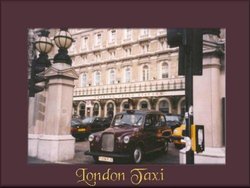 Taxi Cab in London Wallpaper