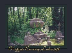 Highgate Cemetery...London Wallpaper