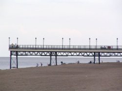 the Pier at Skegness, Lincolnshire Wallpaper