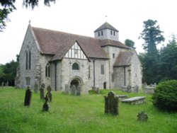 Breamore Parish Church, nr Fordingbridge, Hampshire Wallpaper