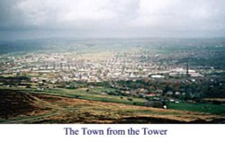 Darwen seen from Darwen Tower Wallpaper