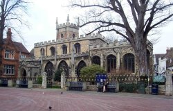 All Saint's Church in Huntingdon, Cambridgeshire Wallpaper