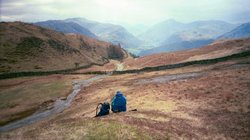 Borrowdale from Puddingstone lane below Brund Fell, Watendlath