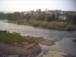 A View Of The River Tyne At Corbridge, Northumberland
