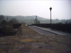 A Veiw Of The Bridge In Corbridge, Northumberland Wallpaper