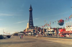 Blackpool Tower in Blackpool, Lancashire Wallpaper