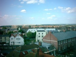 A view from the top of the 'Look and Sea' centre tower. Wallpaper