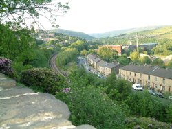 view of Bottom Mossley Wallpaper