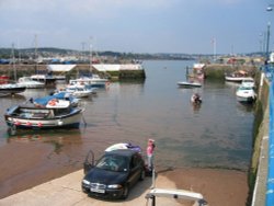 The Harbour, Paignton, Devon. Wallpaper