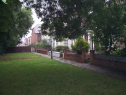 Victorian town housing off Littlefield Lane, Grimsby Wallpaper