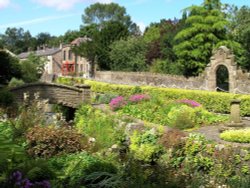 Coronation Gardens, Waddington, Lancashire Wallpaper