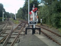 Real Tracks for Real Trains. Didcot Railway Centre, Oxfordshire Wallpaper