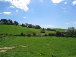 A view from in the main car park at Abbotsbury Wallpaper